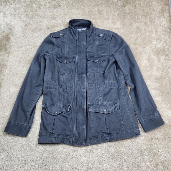 Levi's Jackets & Blazers - Levi's San Francisco Denim Jacket Gray Color Size Small Zip And Snap